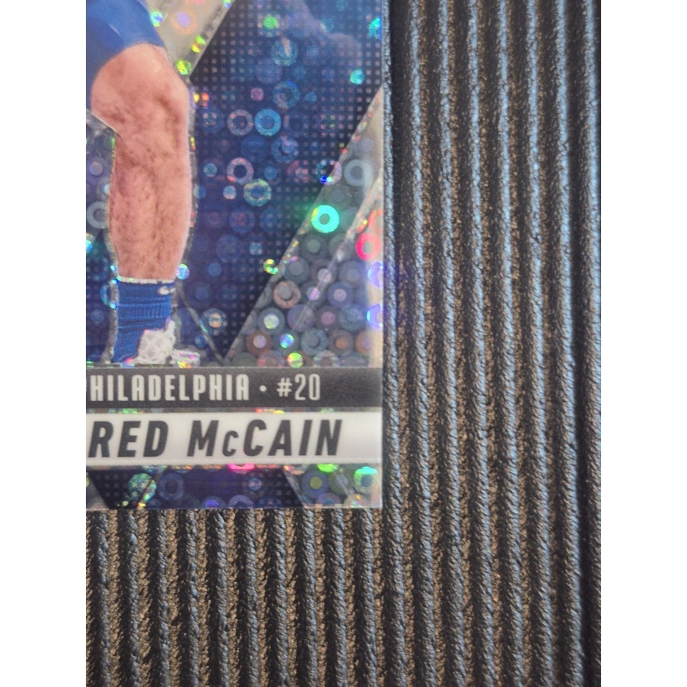 2024-25 Panini Mosaic Jared McCain #277 Silver Fast Break City Edition (RC) - Picture 6 of 7